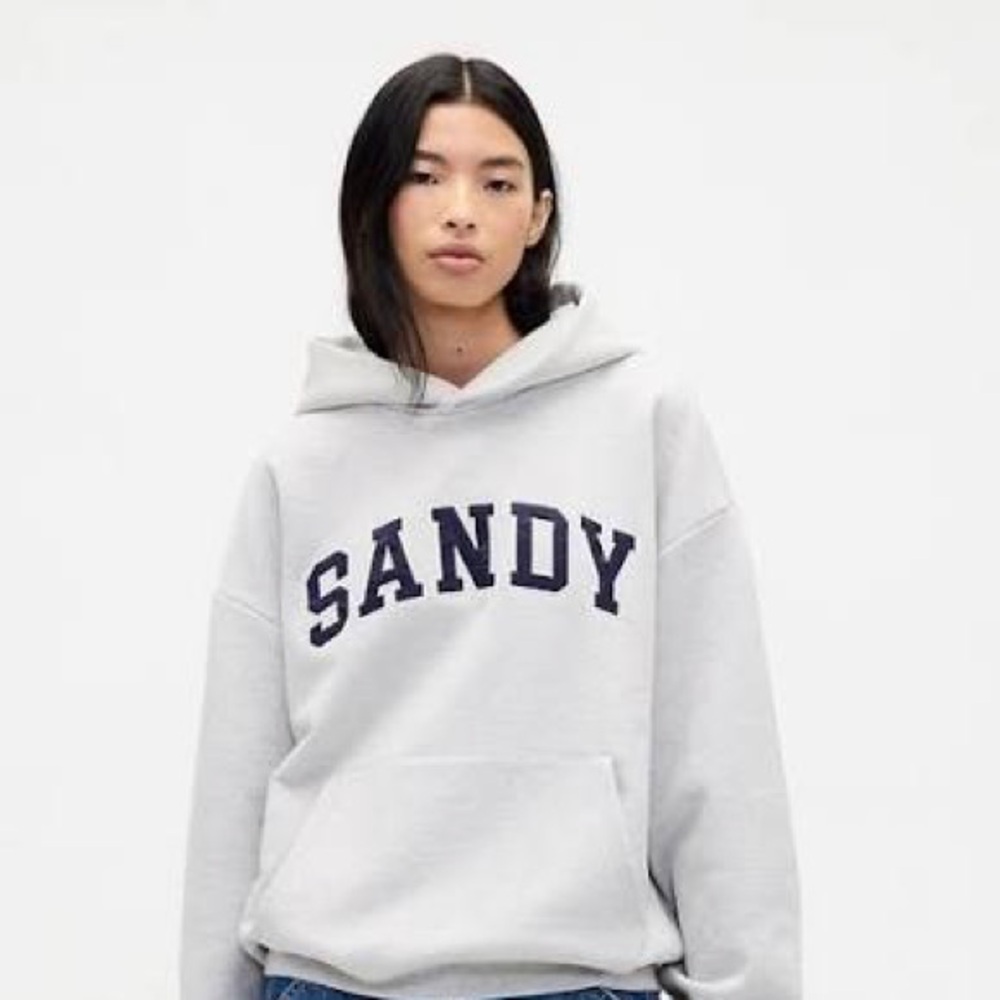 Gap x Sandy Liang grey hoodie